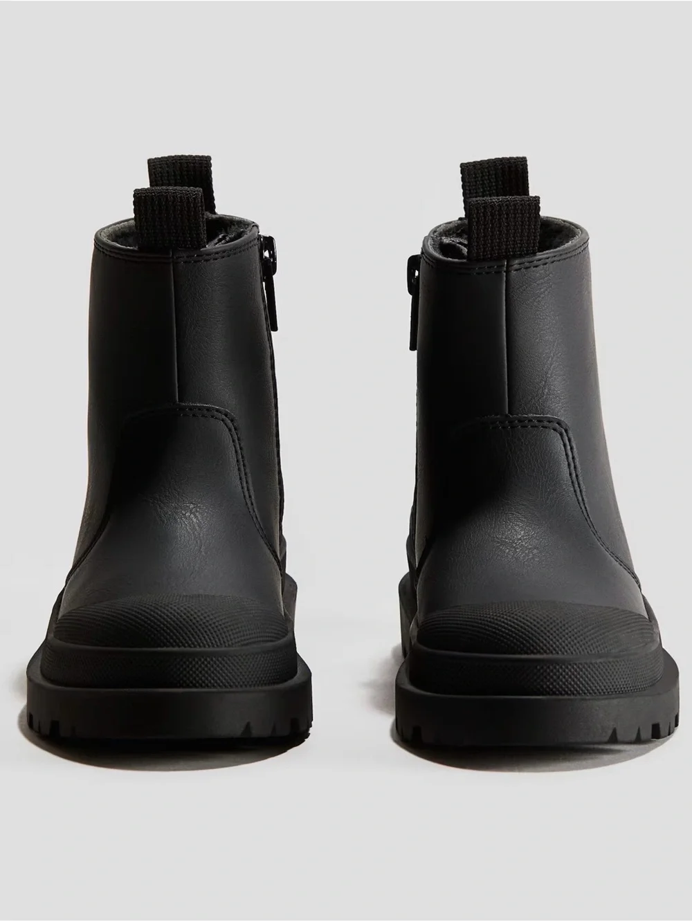 H&M Black Kid’s Chelsea-Style Rain Boots Size 12.5